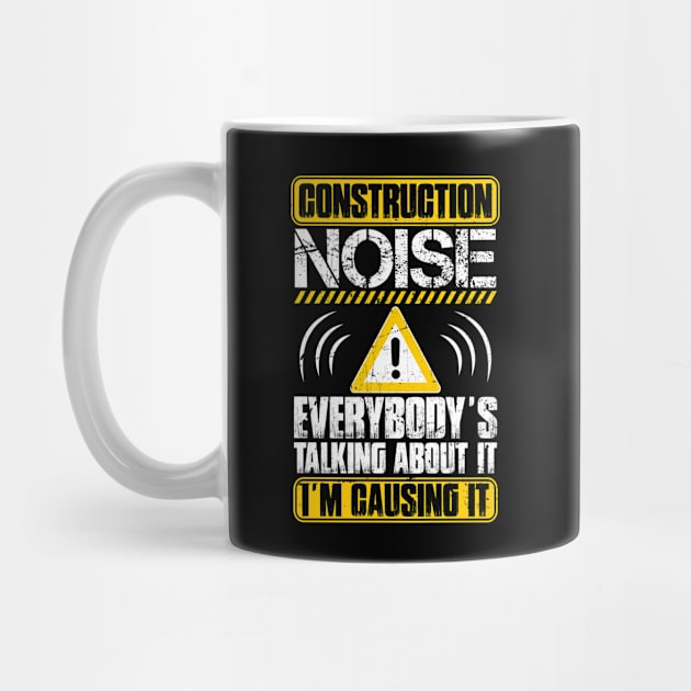 Construction Worker - Noise - Site - Gift/Present by Krautshirts